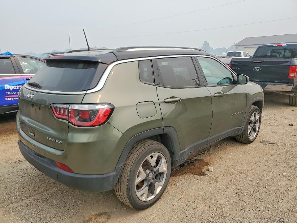 60939026 :رقم المزاد ، 3C4NJDCB2KT827821 vin ، 2019 Jeep Compass مزاد بيع