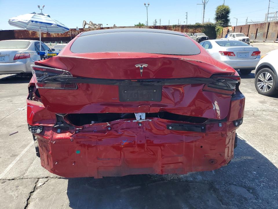 Продаж на аукціоні авто 2021 Tesla Model S, vin: 5YJSA1E69MF443747, номер лоту: 59904346