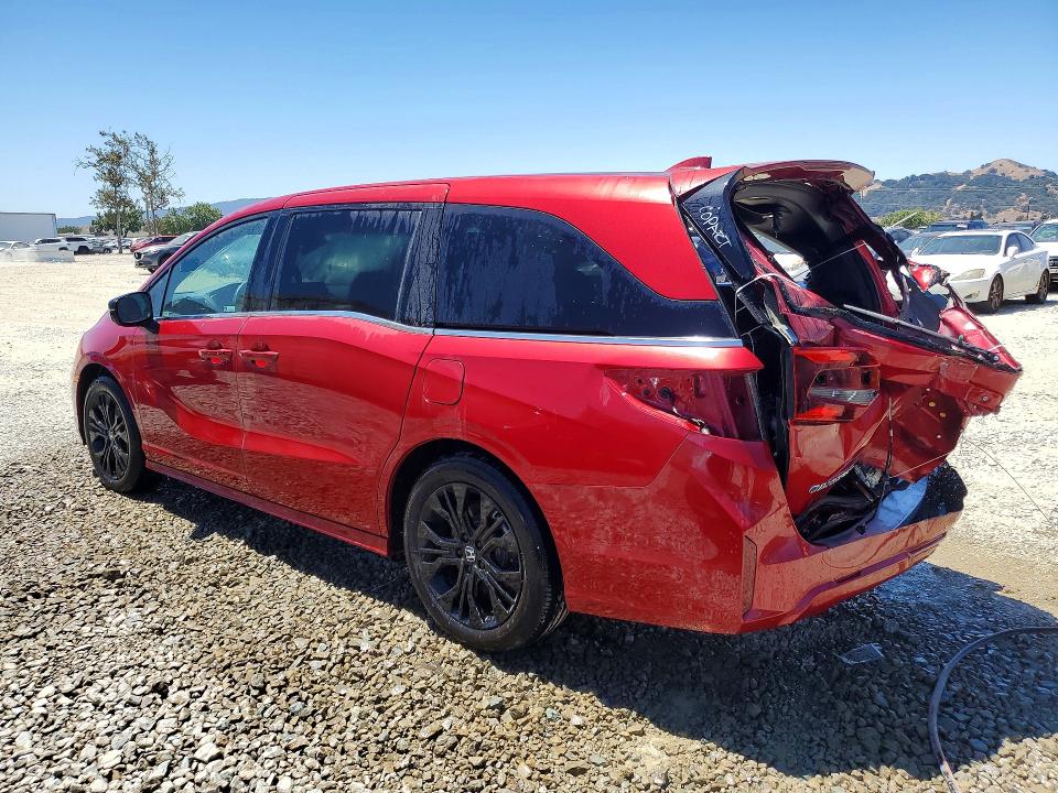 2025 Honda Odyssey მანქანა იყიდება აუქციონზე, vin: 5FNRL6H72SB057825, აუქციონის ნომერი: 60489816