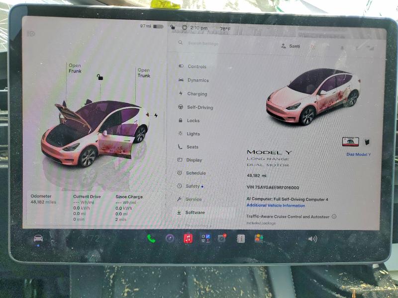 Auction sale of the 2024 Tesla Model Y, vin: 7SAYGAEE9RF016000, lot number: 59368386