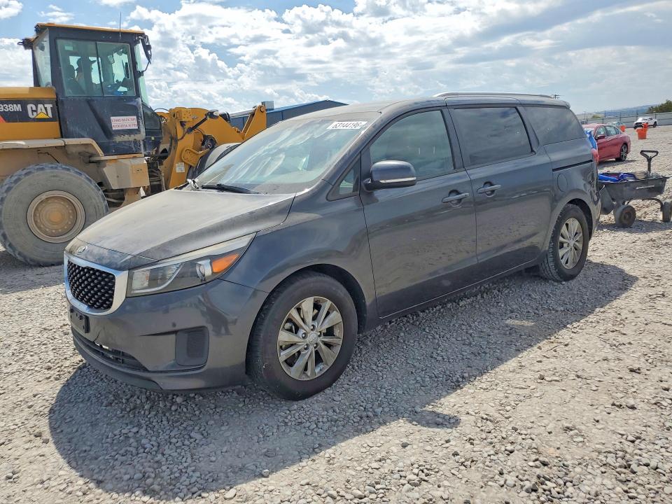 2017 Kia Sedona მანქანა იყიდება აუქციონზე, vin: KNDMB5C11H6251261, აუქციონის ნომერი: 63144196