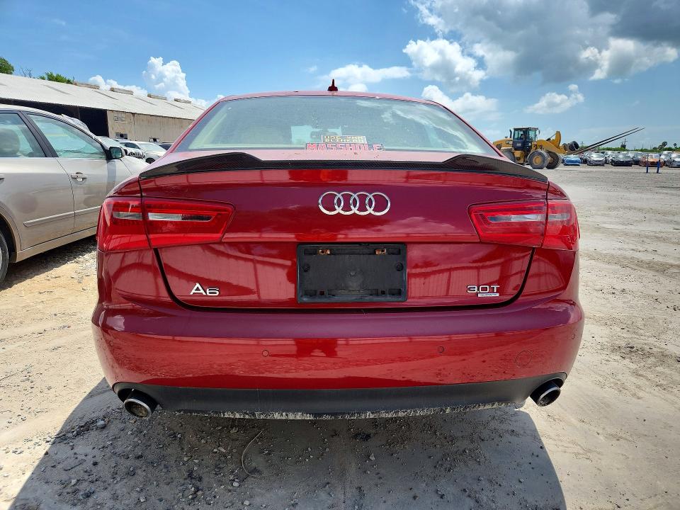2012 Audi A6 მანქანა იყიდება აუქციონზე, vin: WAUGGAFC6CN157618, აუქციონის ნომერი: 59826536