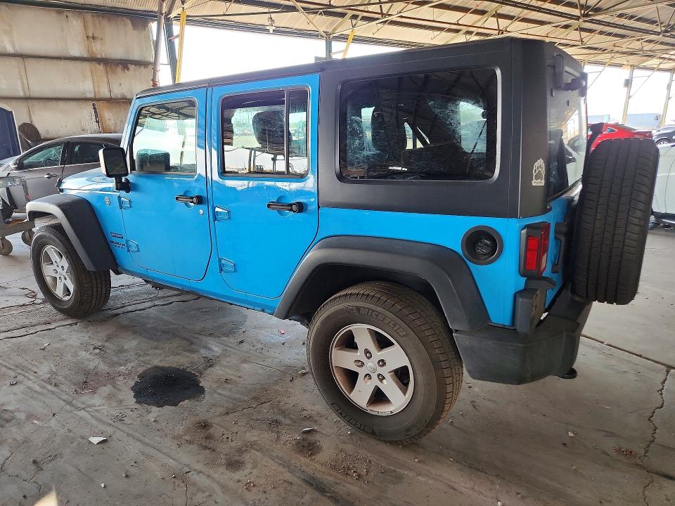 Продаж на аукціоні авто 2017 Jeep Wrangler Unlimited, vin: 1C4BJWDG2HL640527, номер лоту: 62412066