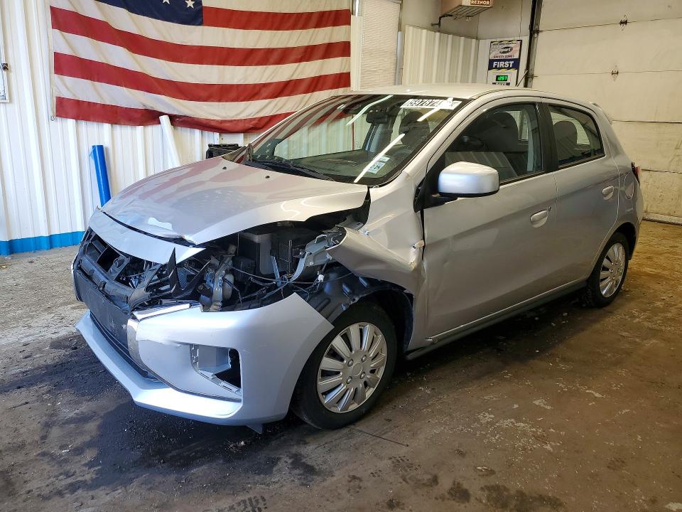2024 Mitsubishi Mirage მანქანა იყიდება აუქციონზე, vin: ML32AUHJ2RH033934, აუქციონის ნომერი: 59787496