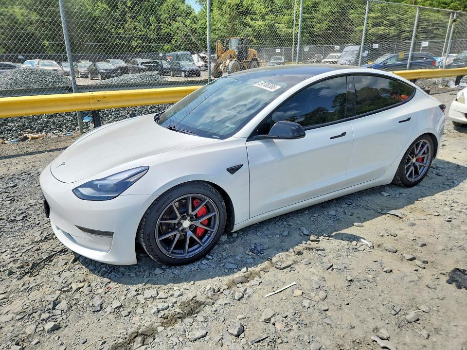 Продаж на аукціоні авто 2021 Tesla Model 3, vin: 5YJ3E1EA8MF981787, номер лоту: 59708386