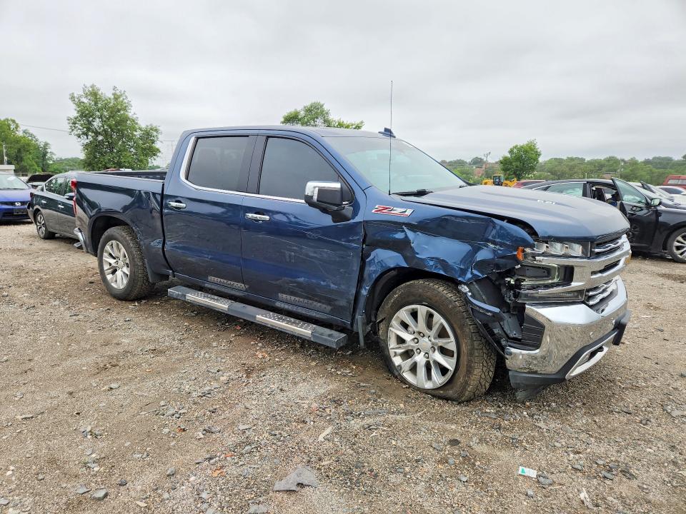 Продаж на аукціоні авто 2022 Chevrolet Silverado Ltd, vin: 3GCUYGEL7NG168582, номер лоту: 60005136
