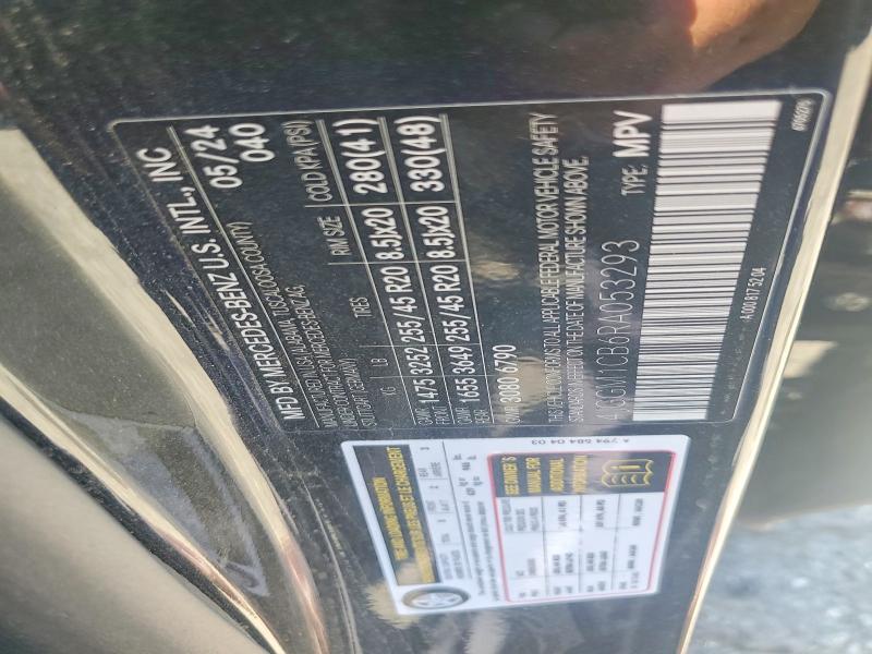 Продаж на аукціоні авто 2024 Mercedes-benz Eqe Suv, vin: 4JGGM1CB6RA053293, номер лоту: 59729486