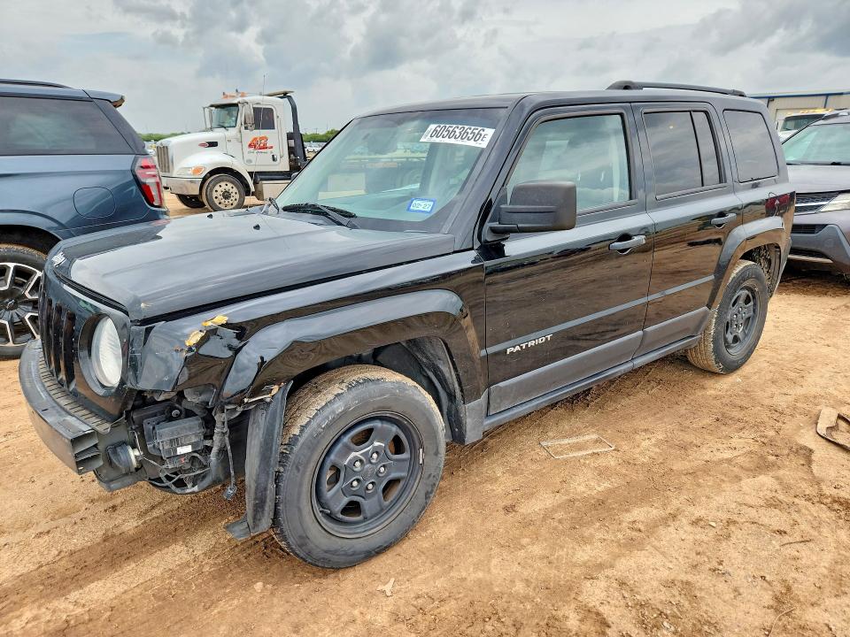Продажа на аукционе авто 2017 Jeep Patriot, vin: 1C4NJPBA9HD156835, номер лота: 60563656