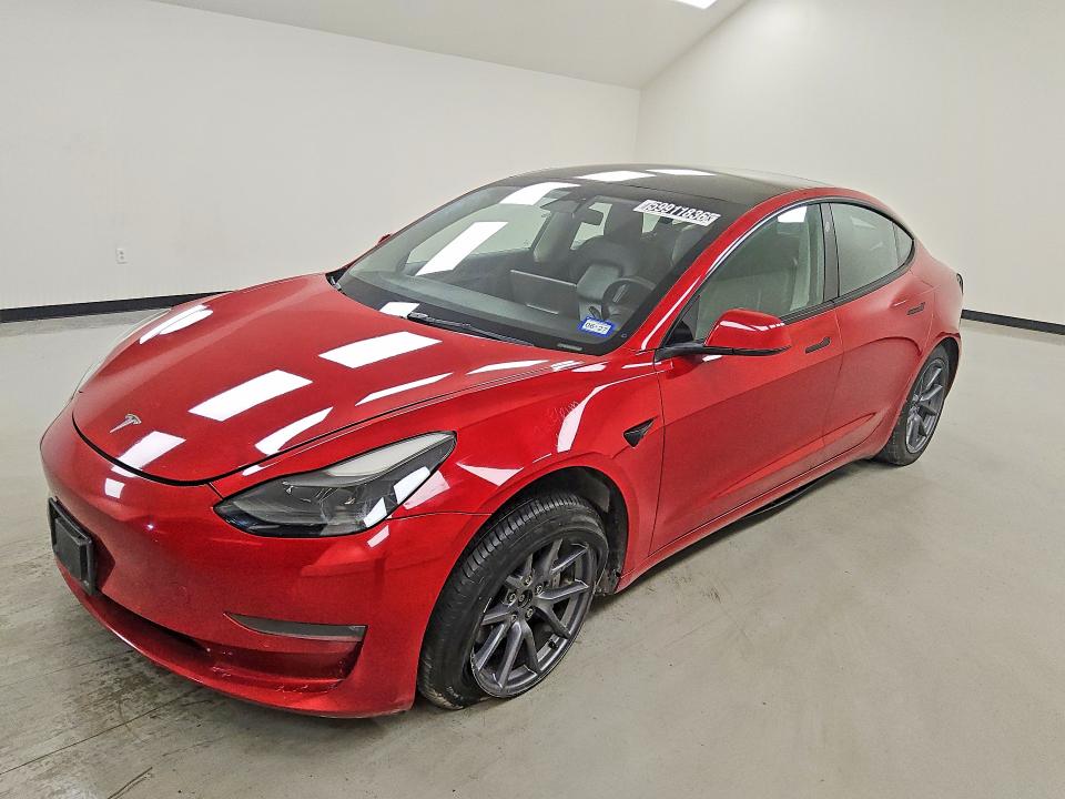 Продажа на аукционе авто 2022 Tesla Model 3, vin: 5YJ3E1EB3NF290872, номер лота: 59911836