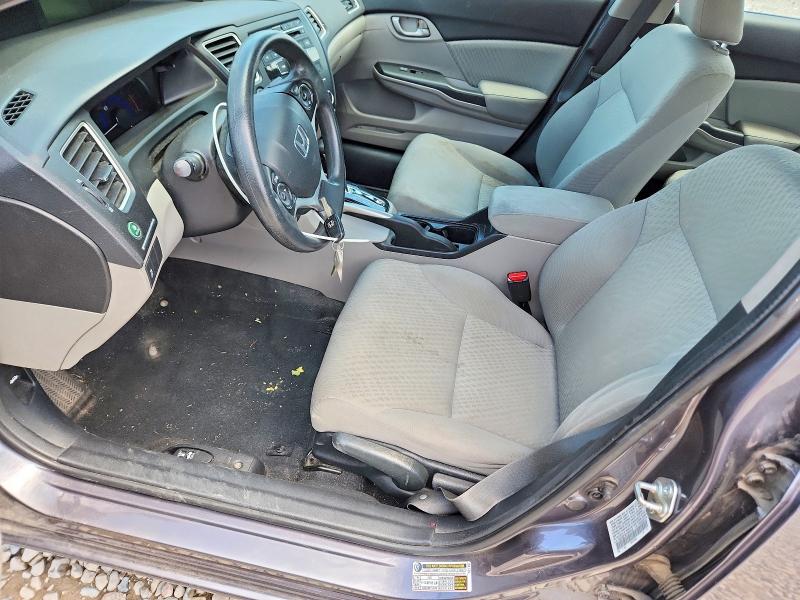 60863296 :رقم المزاد ، 19XFB2F50FE091418 vin ، 2015 Honda Civic مزاد بيع