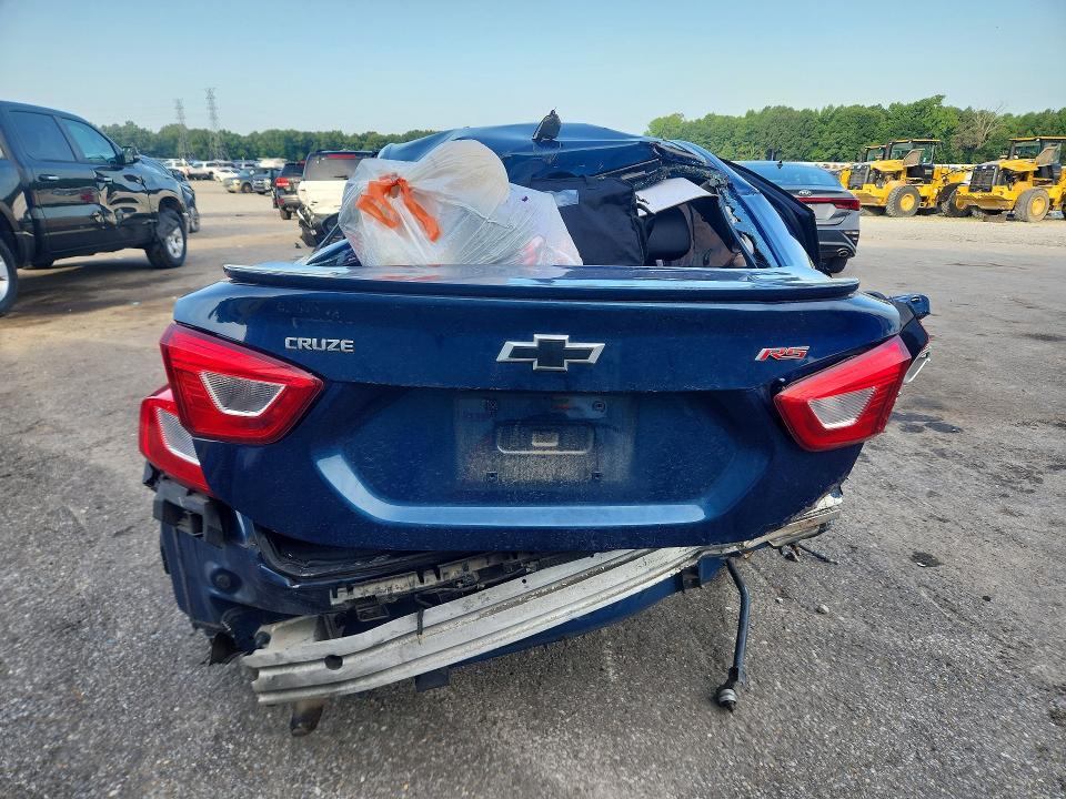 2019 Chevrolet Cruze მანქანა იყიდება აუქციონზე, vin: 1G1BE5SMXK7135416, აუქციონის ნომერი: 61875396