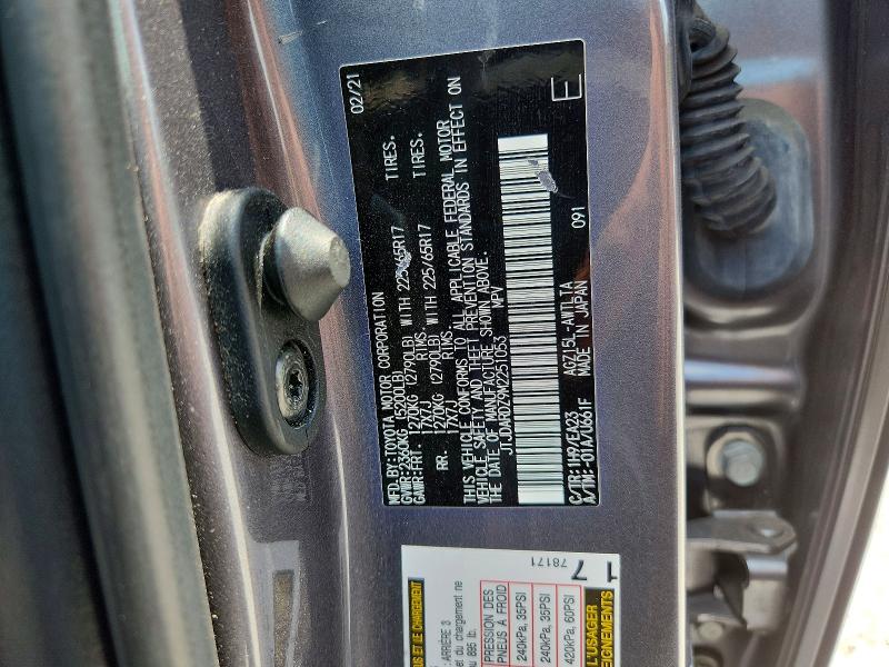 59318636 :رقم المزاد ، JTJDARDZ9M2251053 vin ، 2021 Lexus Nx 300 مزاد بيع