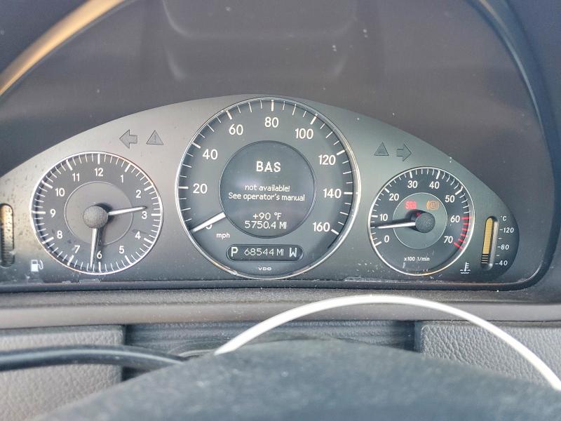 60489506 :رقم المزاد ، WDBTJ75JX3F050215 vin ، 2003 Mercedes-benz Clk مزاد بيع