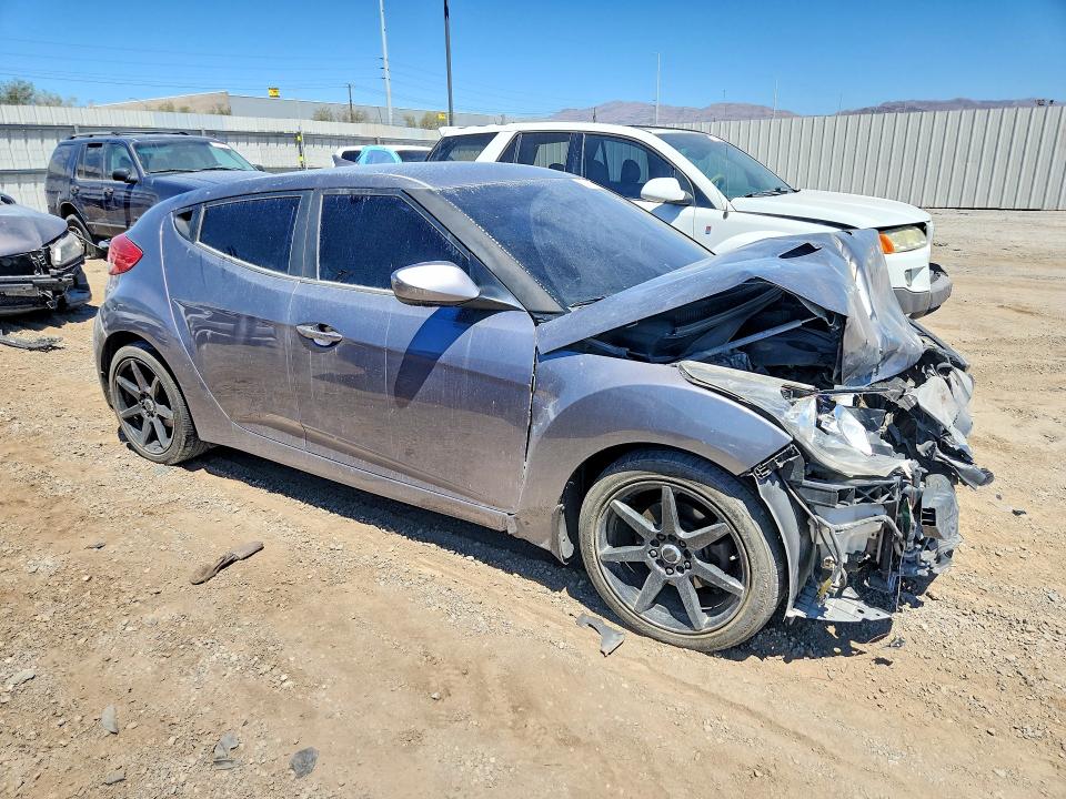 51921366 :رقم المزاد ، KMHTC6AD4DU166752 vin ، 2013 Hyundai Veloster مزاد بيع