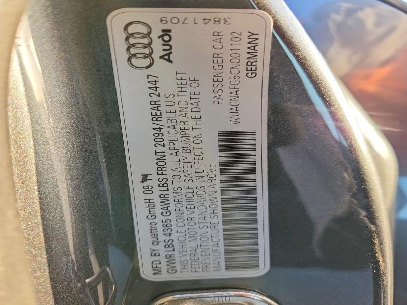 Aukcja sprzedaży 2012 Audi R8, vin: WUAGNAFG5CN001102, numer aukcji: 60495256