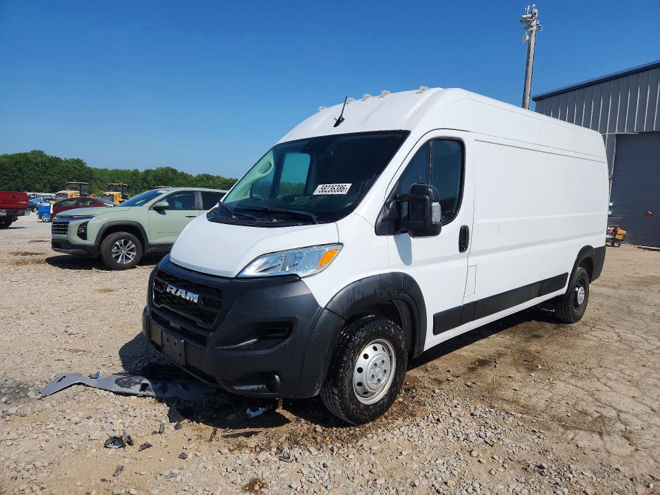 2023 Ram Promaster 2500 მანქანა იყიდება აუქციონზე, vin: 3C6LRVDG2PE549974, აუქციონის ნომერი: 58236386