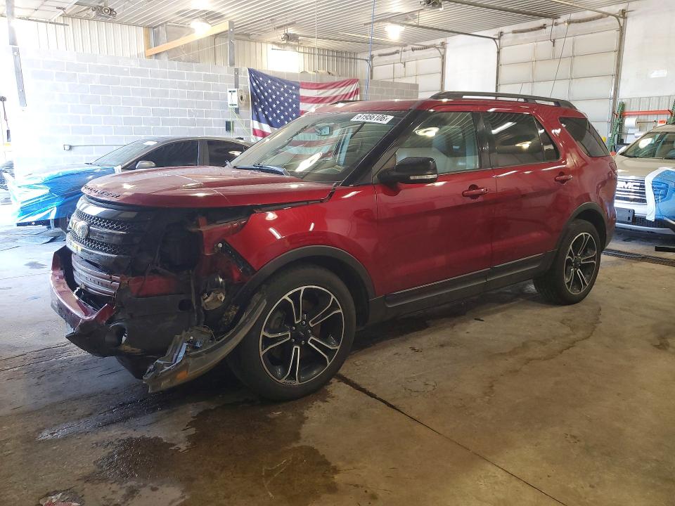 Продаж на аукціоні авто 2015 Ford Explorer, vin: 1FM5K8GT0FGC24797, номер лоту: 61956106