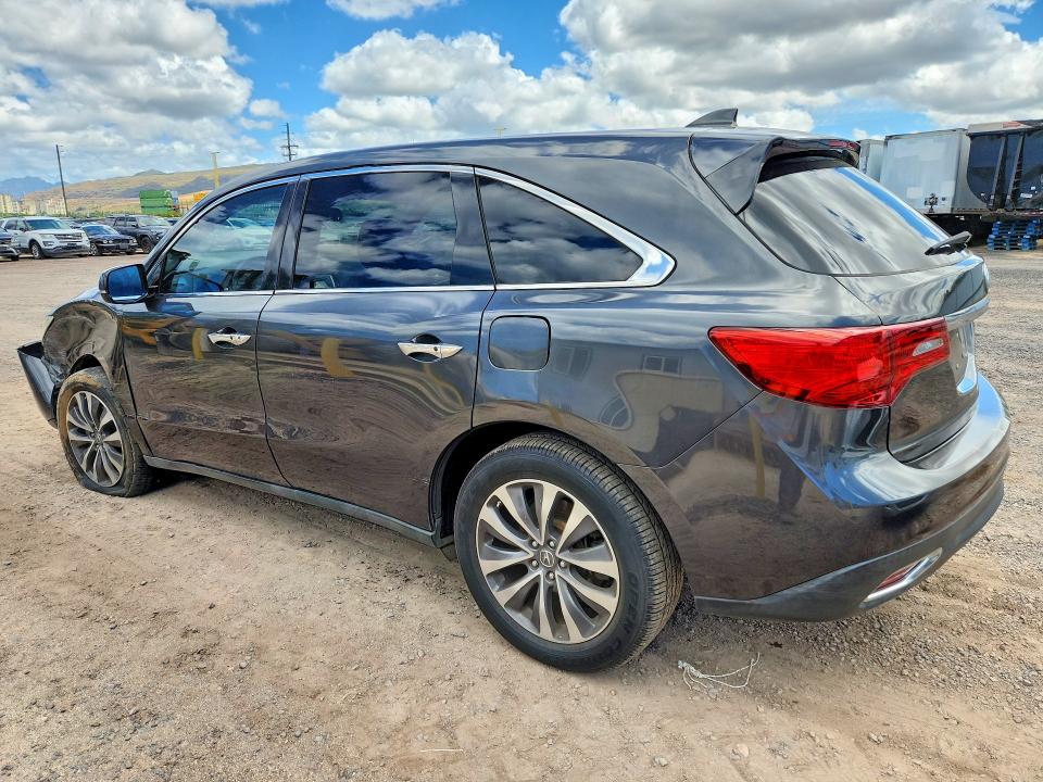 61619886 :رقم المزاد ، 5FRYD3H46FB012047 vin ، 2015 Acura Mdx مزاد بيع