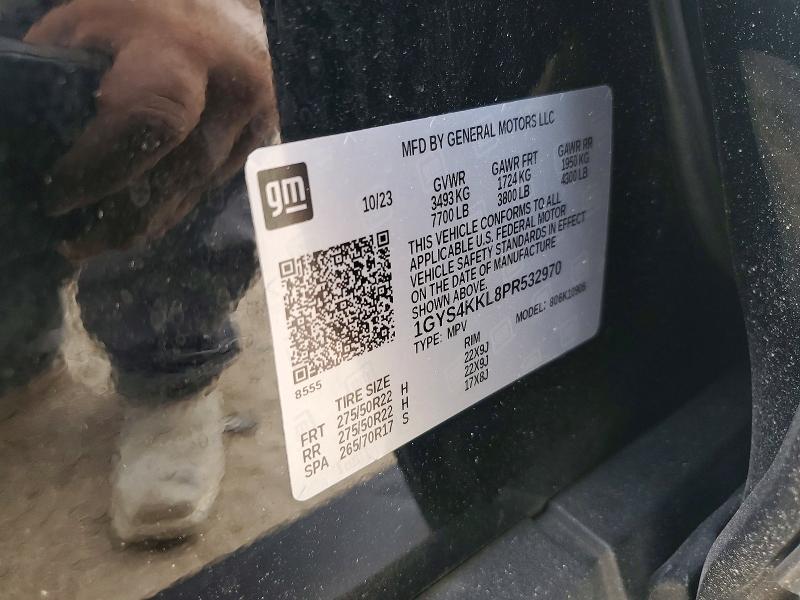 Aukcja sprzedaży 2023 Cadillac Escalade, vin: 1GYS4KKL8PR532970, numer aukcji: 85980435