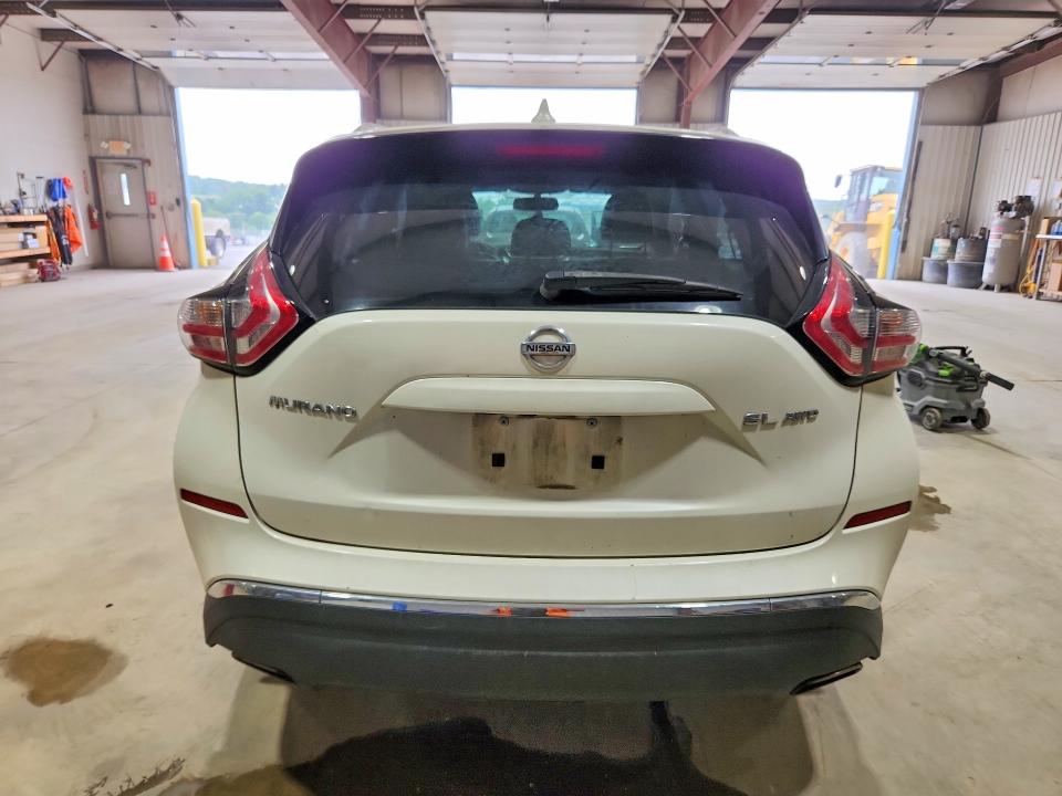 Продажа на аукционе авто 2016 Nissan Murano, vin: 5N1AZ2MHXGN153807, номер лота: 61857896