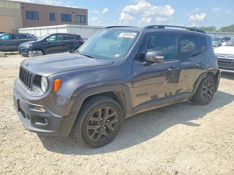 58993646 :رقم المزاد ، ZACCJBBB2HPE77913 vin ، 2017 Jeep Renegade مزاد بيع