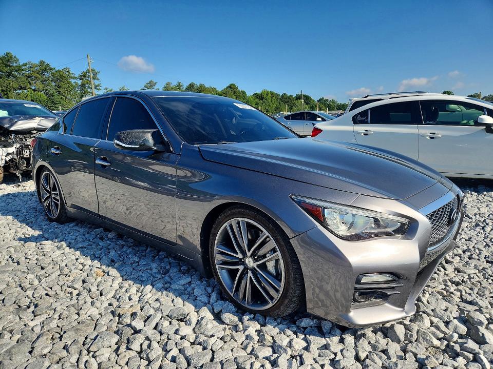 60879056 :رقم المزاد ، JN1BV7AR0EM704301 vin ، 2014 Infiniti Q50 مزاد بيع