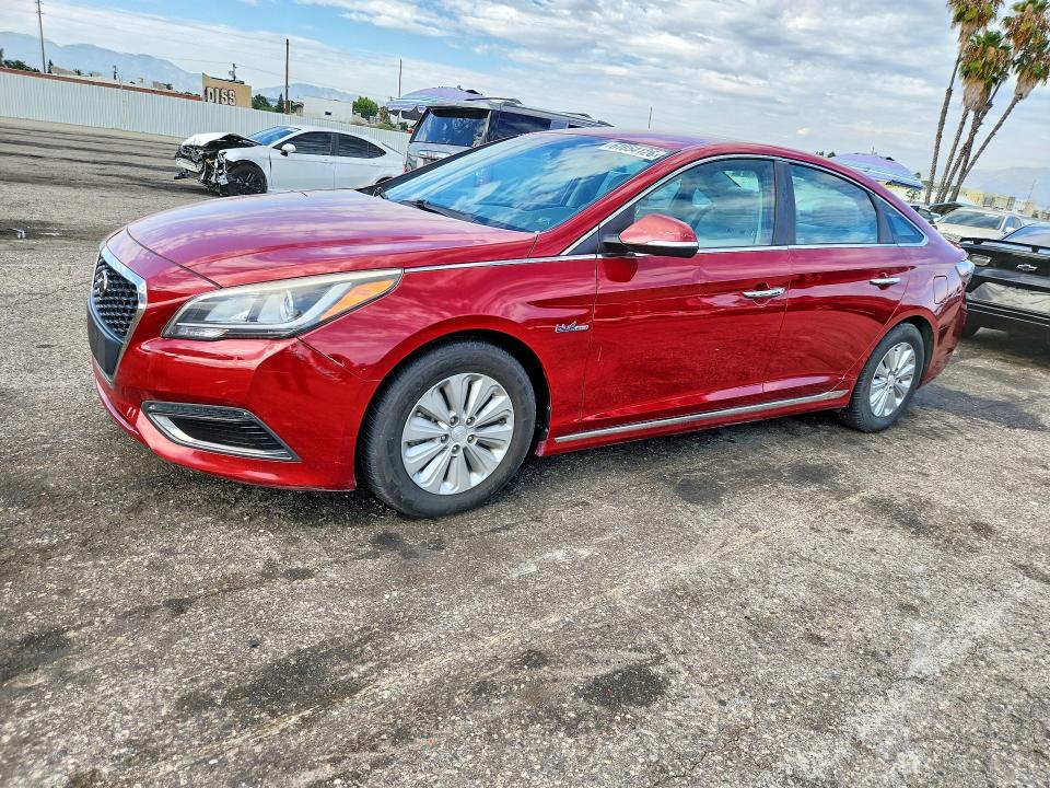 Продажа на аукционе авто 2016 Hyundai Sonata Hybrid, vin: KMHE24L17GA009192, номер лота: 61054126