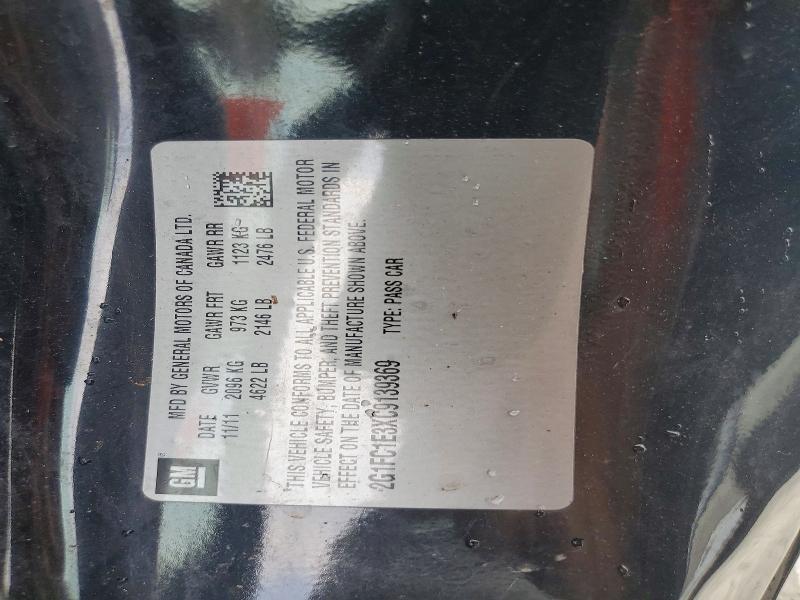 Продажа на аукционе авто 2012 Chevrolet Camaro, vin: 2G1FC1E3XC9139369, номер лота: 61917246