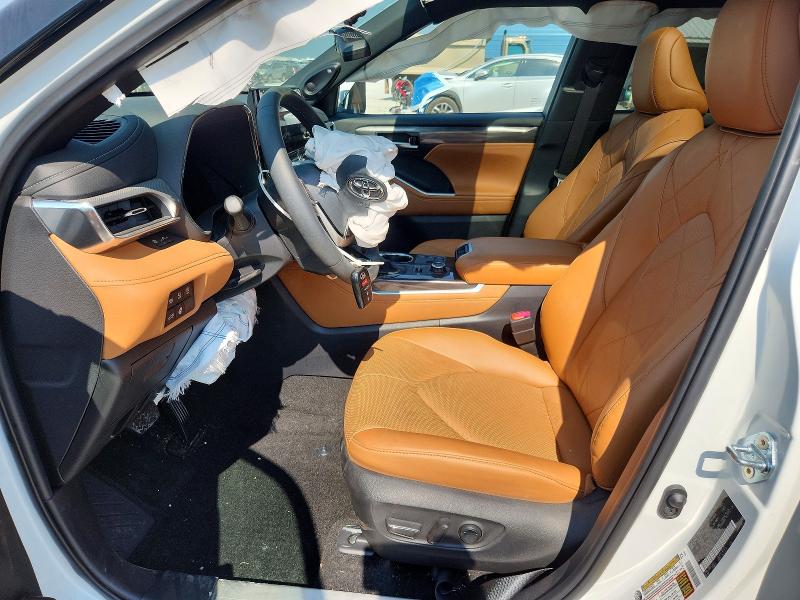 62050616 :رقم المزاد ، 5TDKDRBH9SS580255 vin ، 2025 Toyota Highlander مزاد بيع