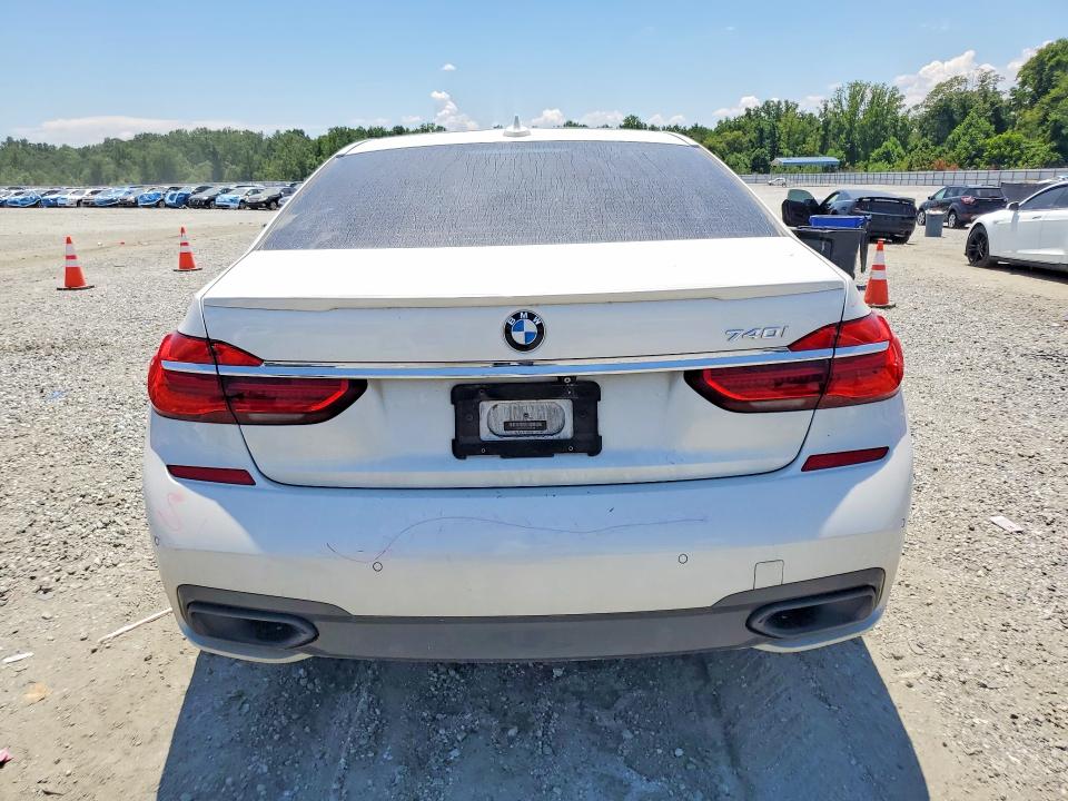 2018 Bmw 740 მანქანა იყიდება აუქციონზე, vin: WBA7E2C54JG742183, აუქციონის ნომერი: 61148286