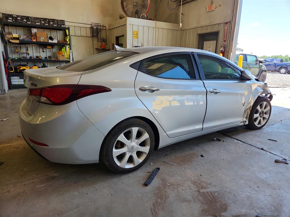 60013736 :رقم المزاد ، 5NPDH4AE4EH464317 vin ، 2014 Hyundai Elantra مزاد بيع