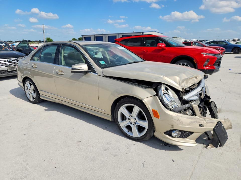 2010 Mercedes-benz C მანქანა იყიდება აუქციონზე, vin: WDDGF5EB6AR107190, აუქციონის ნომერი: 59717716