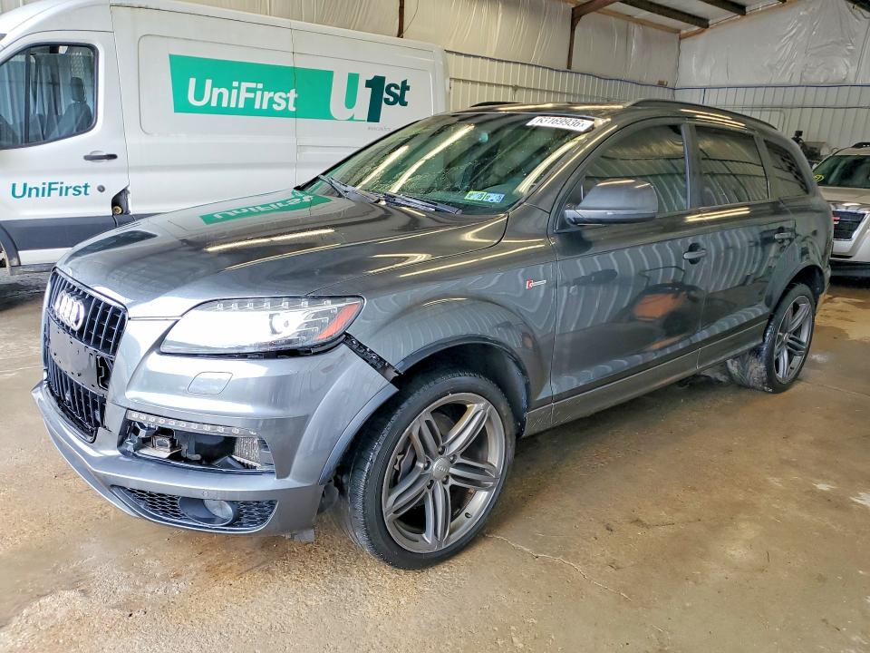 2015 Audi Q7 მანქანა იყიდება აუქციონზე, vin: WA1DGAFEXFD027403, აუქციონის ნომერი: 63169936
