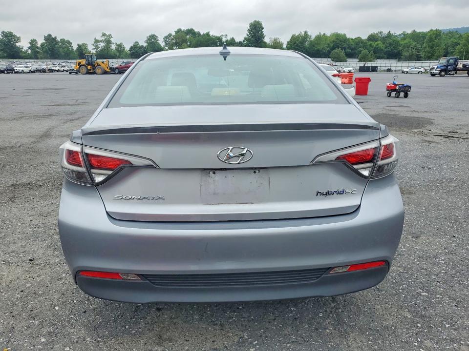 2016 Hyundai Sonata Hybrid მანქანა იყიდება აუქციონზე, vin: KMHE24L10GA015352, აუქციონის ნომერი: 59696256