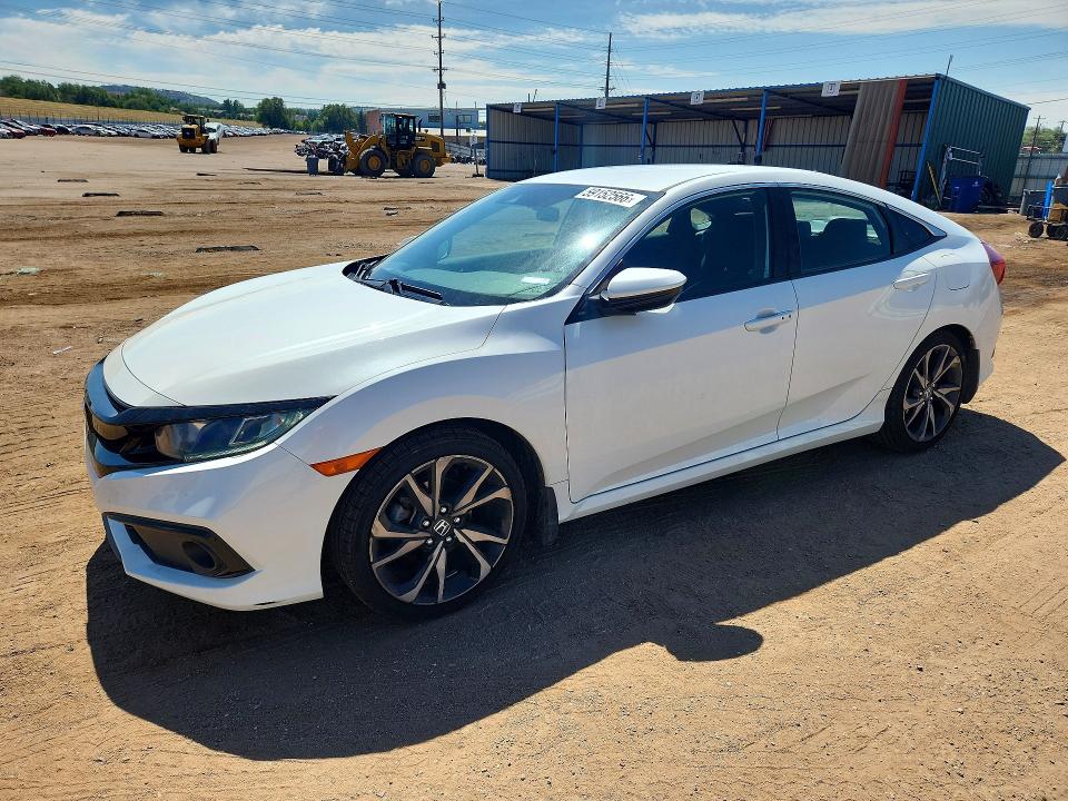 59152566 :رقم المزاد ، 2HGFC2F88LH520667 vin ، 2020 Honda Civic مزاد بيع