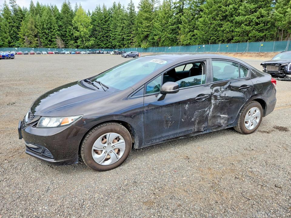 Продажа на аукционе авто 2013 Honda Civic, vin: 19XFB2F58DE206814, номер лота: 62837706