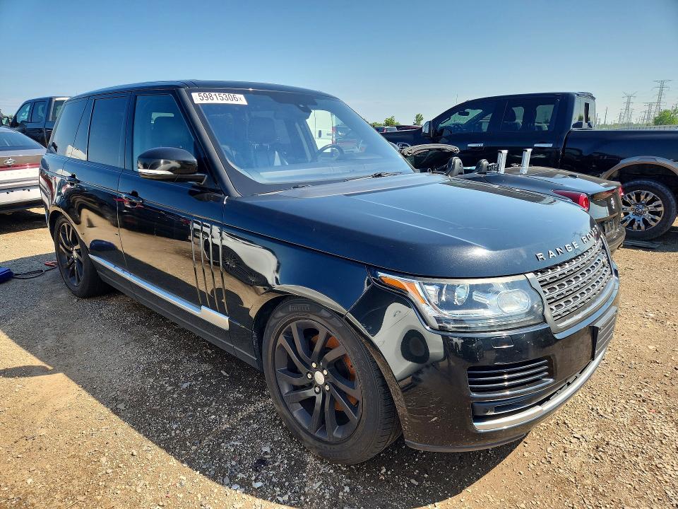Продажа на аукционе авто 2016 Land Rover Range Rover, vin: SALGR2KF9GA265806, номер лота: 59815306