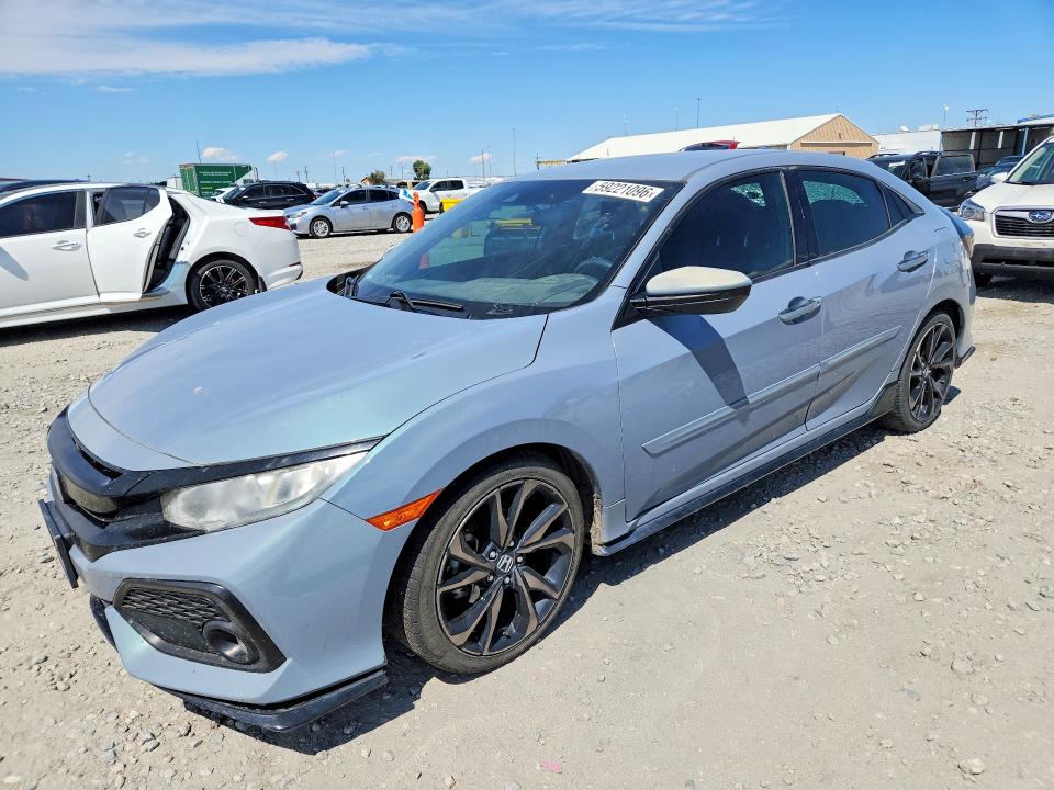 Auction sale of the 2019 Honda Civic, vin: SHHFK7H42KU209604, lot number: 59221096
