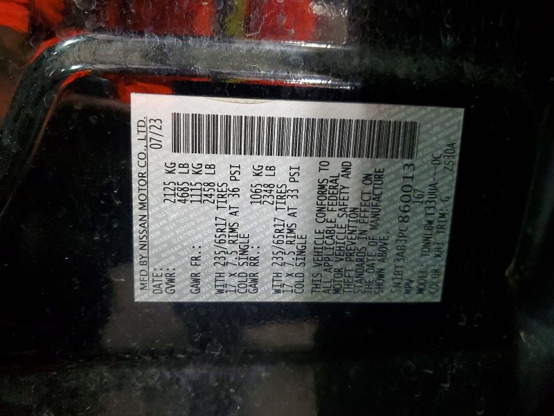 Продаж на аукціоні авто 2023 Nissan Rogue, vin: 5N1BT3AB3PC860013, номер лоту: 59997966