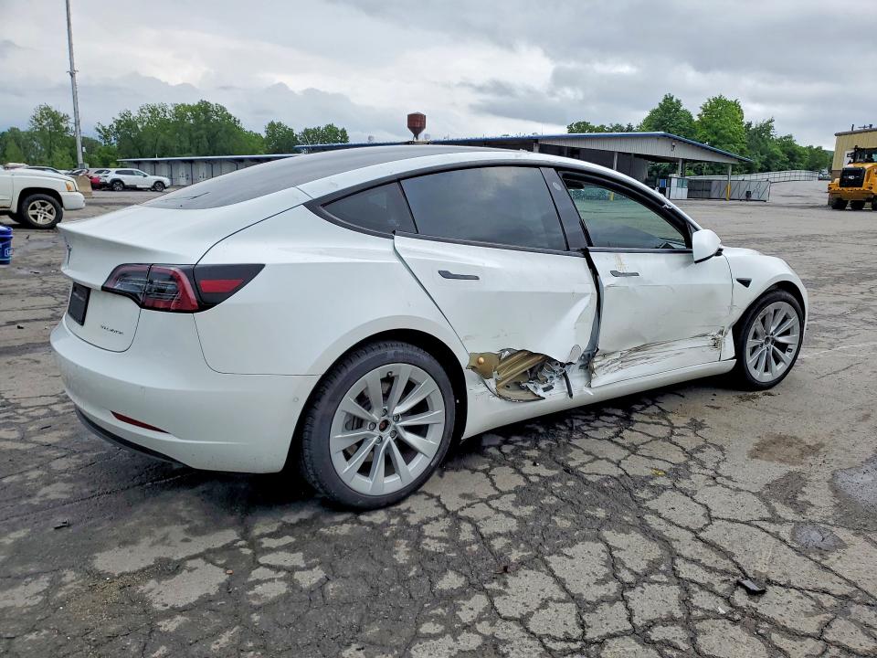 2022 Tesla Model 3 მანქანა იყიდება აუქციონზე, vin: 5YJ3E1EB2NF276154, აუქციონის ნომერი: 61493306
