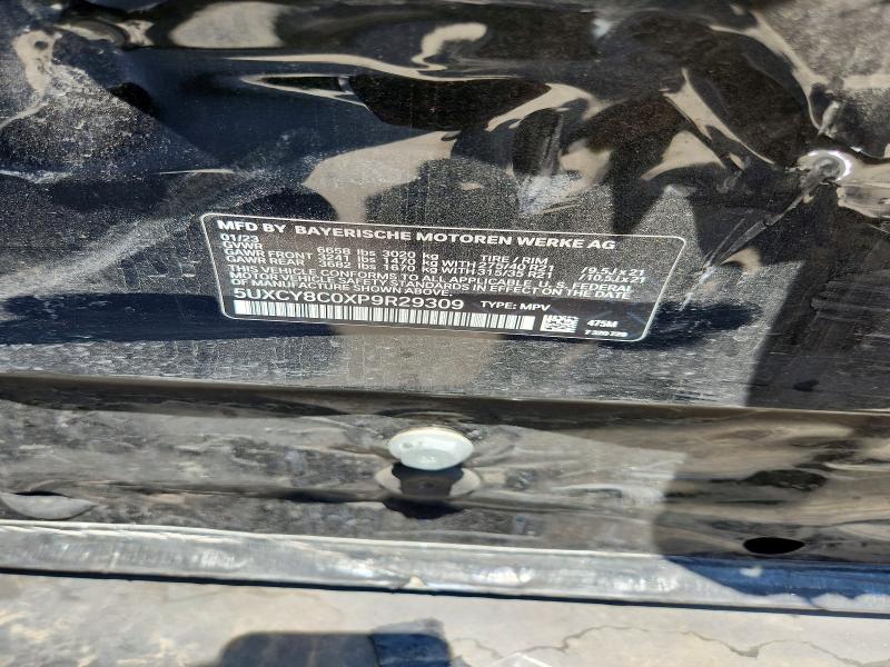 61770676 :رقم المزاد ، 5UXCY8C0XP9R29309 vin ، 2023 Bmw X6 مزاد بيع