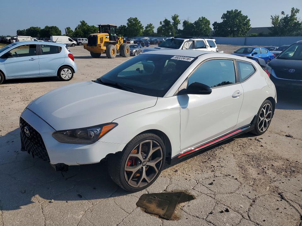 56023416 :رقم المزاد ، KMHT36AH2KU001623 vin ، 2019 Hyundai Veloster N مزاد بيع