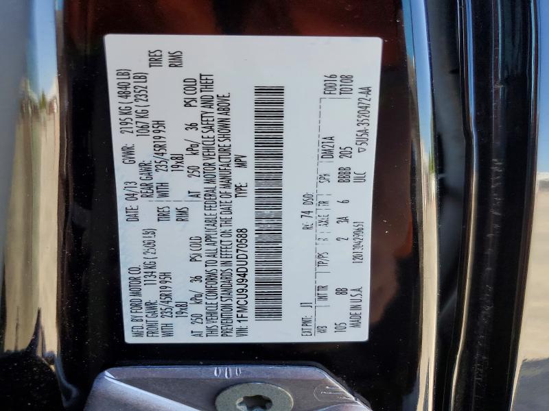 Продаж на аукціоні авто 2013 Ford Escape, vin: 1FMCU9J94DUD70588, номер лоту: 60084846