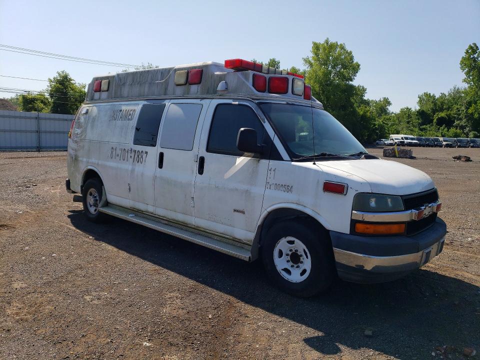 62465536 :رقم المزاد ، 1GBHG396291144295 vin ، 2009 Chevrolet Express G3500 مزاد بيع