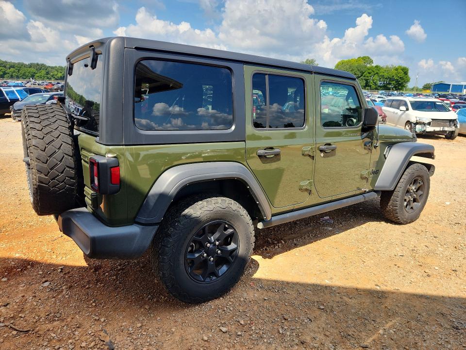 Продаж на аукціоні авто 2021 Jeep Wrangler Unlimited, vin: 1C4HJXDG4MW725636, номер лоту: 59843676