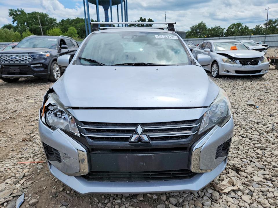 2021 Mitsubishi Mirage მანქანა იყიდება აუქციონზე, vin: ML32AUHJ1MH005650, აუქციონის ნომერი: 61420106