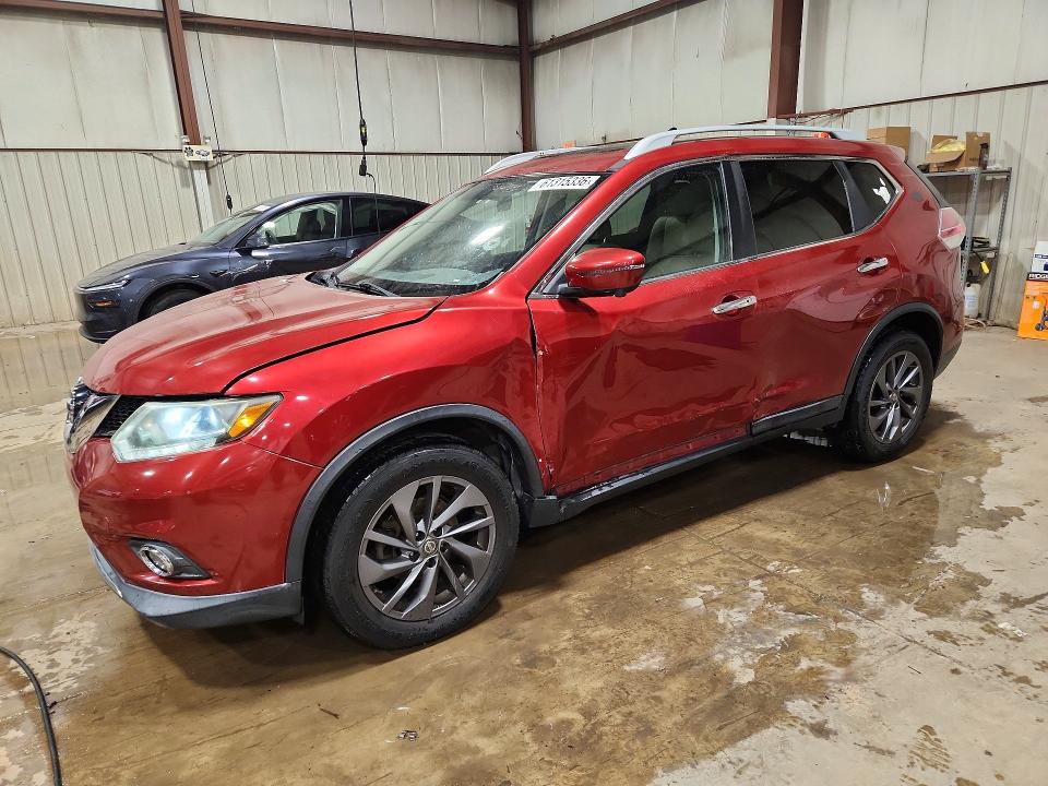 2016 Nissan Rogue მანქანა იყიდება აუქციონზე, vin: 5N1AT2MV7GC784663, აუქციონის ნომერი: 61315336