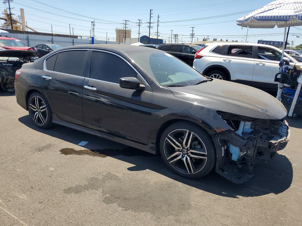 2017 Honda Accord მანქანა იყიდება აუქციონზე, vin: 1HGCR2F54HA055463, აუქციონის ნომერი: 61889346