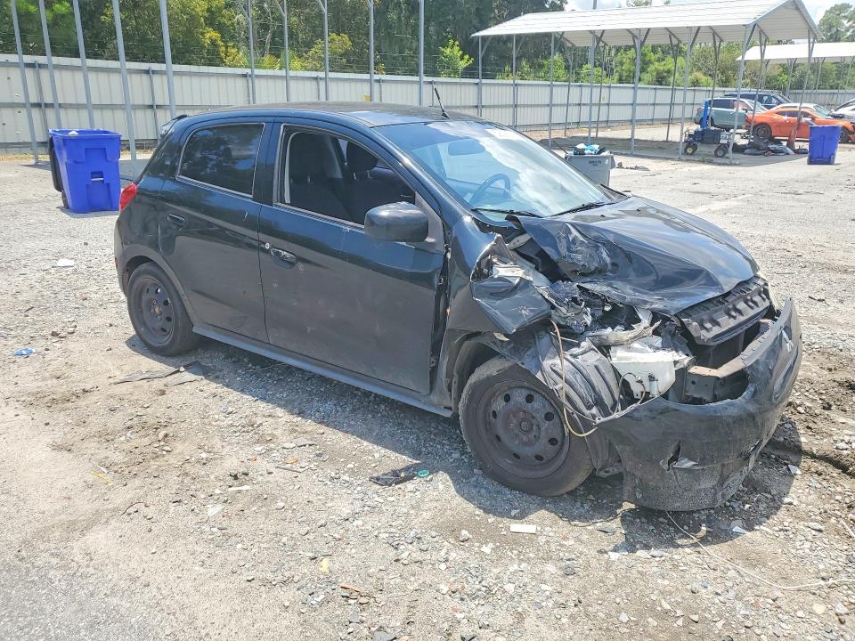 59698536 :رقم المزاد ، ML32A4HJ0EH020741 vin ، 2014 Mitsubishi Mirage مزاد بيع