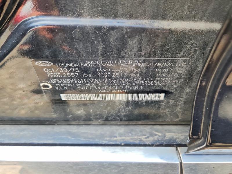 Продажа на аукционе авто 2016 Hyundai Sonata, vin: 5NPE34AF4GH335363, номер лота: 59316476